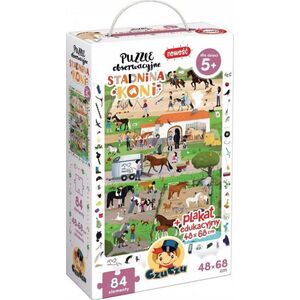 Czuczu Puzzle obserwacyjne Stadnina Koni 7983099 5902983491255