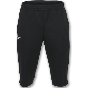 Joma Czarne spodnie treningowe 3/4 Joma Capri Fleece Bermudy Junior XS 8124457 9997898845084