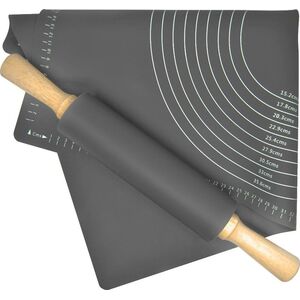 Brunbeste SILKONOWA STOLNICA 60x40cm WAŁEK DO CIASTA 1528 8132927 5906716915285