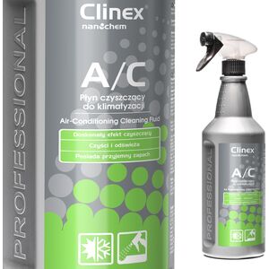 Clinex Płyn środek do mycia czyszczenia klimatyzacji i wentylacji CLINEX A/C 1L Płyn środek do mycia czyszczenia klimatyzacji i wentylacji CLINEX A/C 1L 8147771 5907513272922