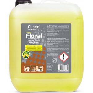 Clinex Płyn do mycia podłóg bez smug połysk zapach CLINEX Floral - Citro 10L Płyn do mycia podłóg bez smug połysk zapach CLINEX Floral - Citro 10L 8147850 5907513273646
