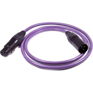 Kabel Melodika XLR - XLR 6m fioletowy 8154514 5907609007377