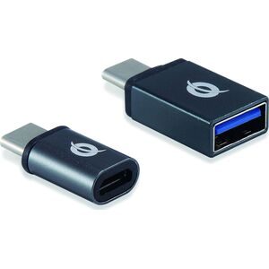 Adapter USB Conceptronic DONN04G USB-C - USB Szary  (DONN04G) 8159205 4015867223130