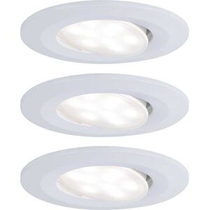 Paulmann Zestaw Calla IP65 ściemniana ruchoma LED 560lm 4000K 3x6,5W 230V Biały Mat 8196967 4000870999318