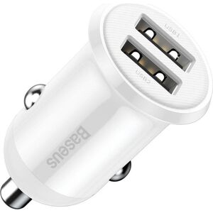Ładowarka Baseus Grain Pro 2x USB-A 4.8 A  (baseus_20210331104225) 8238521 6953156202016