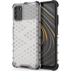 Hurtel Honeycomb etui pancerny pokrowiec z żelową ramką Xiaomi Poco M3 / Xiaomi Redmi 9T przezroczysty 8238709 9111201925717