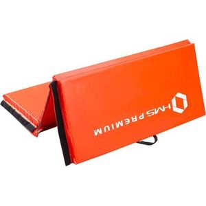 HMS Materac gimnastyczny 4-częściowy MGS01 240 cm x 120 cm x 5 cm pomarańczowy 8290190 5907695593433