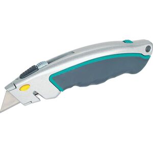 Wolfcraft NÓŻ Z OSTRZEM TRAPEZOWYM METALOWY 5 OSTRZY WOLFCRAFT WF4131000 WOLFCRAFT 8324737 4006885413108