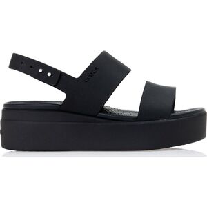 Crocs Sandały Crocs Brooklyn Low Wedge 206453-060 - 37/38 8423736 191448544949