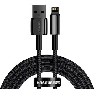 Kabel USB Baseus USB-A - Lightning 2 m Czarny (CALWJ-A01) 8434320 6953156204966
