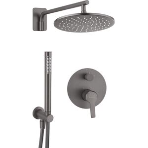 Zestaw prysznicowy Deante Deante Arnika Titanium Komplet podtynkowy 8441956 5908212096604