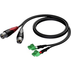 Kabel Procab 1.5m czarny (CLA834/1.5) 8500913 5414795029177