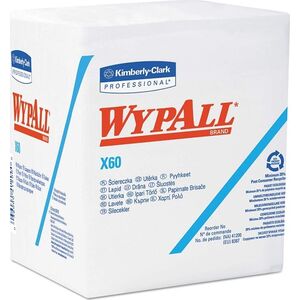 Kimberly-Clark Kimberly-Clark Wypall X60 - Ściereczki w odcinkach, składane, białe - 76 odcinków 8503853 36000348651
