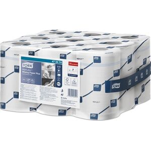 Tork Tork Reflex - Czyściwo papierowe w roli do średnich zabrudzeń, 1-warstwowe, M3, advanced - Białe 8503927 3133200062930