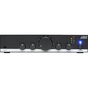 Audac AUDAC COM108 Public Address Amplifier 80W 100V 8541953 5414795041325