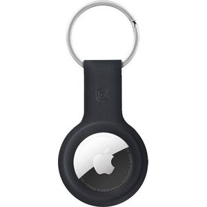 Crong Crong Silicone Case with Key Ring Brelok do Apple AirTag (czarny) 8603903 5907731987905