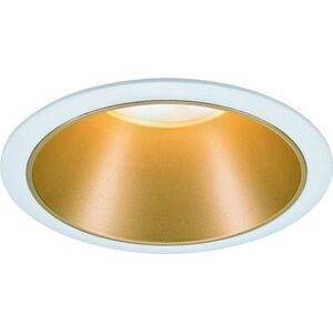 Paulmann Oprawa wbudowana Cole Coin 3-st ścimnianie LED 1x6,5W 2700K 230V Biały/Złoty-Mat /Tworzywo sztuczne 8680633 4000870934050