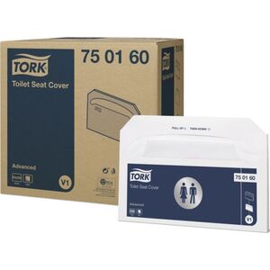 Tork Tork - Higieniczne nakładki sedesowe, advanced - Białe 8698007 7310797501608