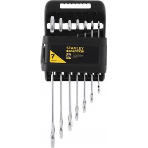 Stanley Klucze płaskie KRÓTKIE 6-19mm 7szt. 8718572 3253560829018