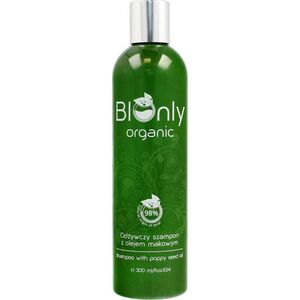 BIOnly BIOnly Organic Szampon do włosów odżywczy z olejem makowym 300ml 8796251 5903282120730