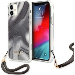 Guess Guess GUHCP12SKSMAGR iPhone 12 mini 5,4" szary/grey hardcase Marble Collection 8800653 3666339004149