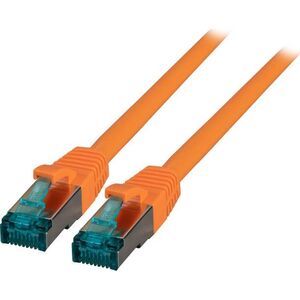 EFB EFB RJ45 Patchkabel S/FTP, Cat.6A, LSZH, 15m, orange 8852380 4049759226664