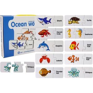 Lean Sport Puzzle Edukacyjne Układanka Świat Oceanów 10 Połączeń 8912596 5903802453997