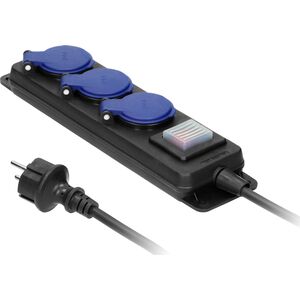 Listwa zasilająca Orno OR-AE-13192 3 gniazda 5 m czarna (OR-AE-13192/5M) 9099348 5908254804168
