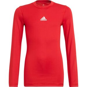Adidas JR Techfit Compression dł. rękaw 154 : Rozmiar - 164 cm 9393637 4065419321357