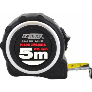 AWTools AWTOOLS MIARA ZWIJANA ABS TPR 5m/ 25mm AWBL25424 9399062 5903678603243