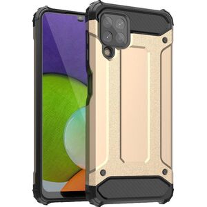 Hurtel Hybrid Armor pancerne hybrydowe etui pokrowiec Samsung Galaxy A22 4G złoty 9405241 9111201944619