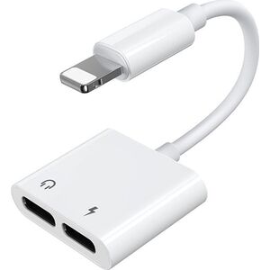 Adapter USB Joyroom S-Y104 Lightning - Lightning x2 Biały  (6956116718985) 9416124 6956116718985