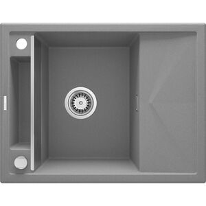 Zlewozmywak Deante MAGNETIC - granitowy magnetyczny 1-komorowy z ociekaczem Szary (ZRM S11A) 9458805 5908212095010
