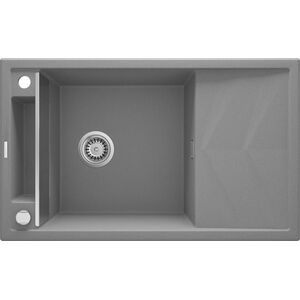 Zlewozmywak Deante MAGNETIC - granitowy magnetyczny 1-komorowy z ociekaczem Szary (ZRM S113) 9458806 5908212095003