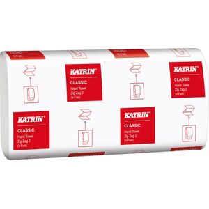Katrin Katrin Classic - Ręcznik papierowy w składce ZZ, 2-warstwowy, makulatura - 20 bind 9503594 6414300065944