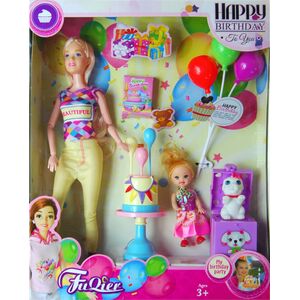 Mega Creative LALKA 29CM AKC 30X34X8 MC URODZINY WB 18/36 9558131 5908275183945