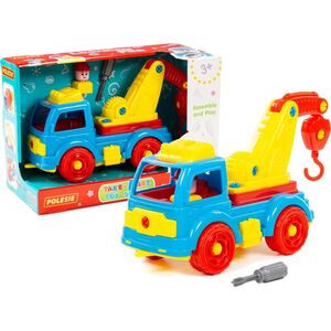 Dźwig Holownik Transport Klocki Do Rozkręcania DIY 38 Elementów 84828 9582213 4810344084828