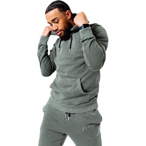 Justhype Justhype Acid Wash Hoody TWLR-135 Zielone S 9612462 5057896730080