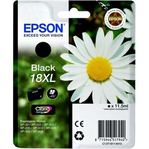 Tusz Epson Oryginalny tusz 18XL, czarny (C13T18114012)