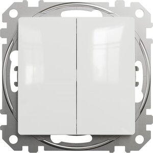 Schneider Electric Sedna Design, Przycisk podwójny, biały 9624538 3606481478214