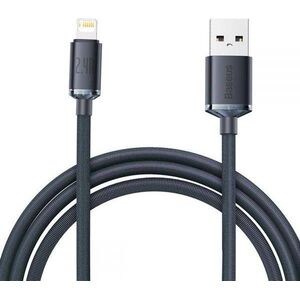 Kabel USB Baseus USB-A - Lightning 2 m Czarny (CAJY000101) 9644786 6932172602710