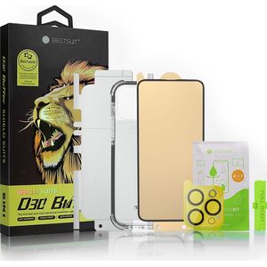 Bestsuit Bestsuit 6w1 zestaw do iPhone 13 etui / szkło hartowane flexi / folia na tył / szkło na aparat / ściereczki / aplikator (D30 Buffer) 9652345 9145576225349