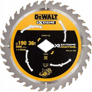 Dewalt tarcza pilarska do dcs577 190x36t ctb 9663167 5035048504253