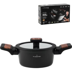 Starke pro Garnek z pokrywką Starke Pro Archie Wooden 1,2 l 9864137 5903313428545