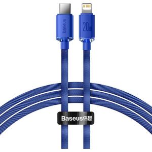 Kabel USB Baseus USB-C - Lightning 1.2 m Niebieski (baseus_20220224141920) 9895755 6932172602758