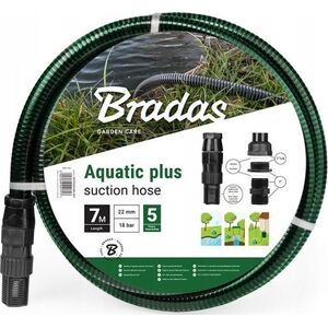 Bradas WĄŻ SSAWNO-TŁOCZNY 7M AQUATIC PLUS SATP2207/BK-SET 9921794 5907544441717