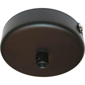 Markslojd Metalowa podsufitka ARTO 105537 Markslojd okrągła ROZETA do lampy wiszącej czarna 9934661 7330024546080
