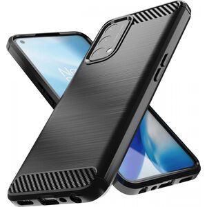 Hurtel Carbon Case elastyczne etui pokrowiec OnePlus Nord N200 5G czarny 9939036 9145576240144