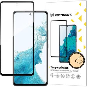 Wozinsky Wozinsky super wytrzymałe szkło hartowane Full Glue na cały ekran z ramką Case Friendly Samsung Galaxy A33 5G czarny 9939517 9145576238684