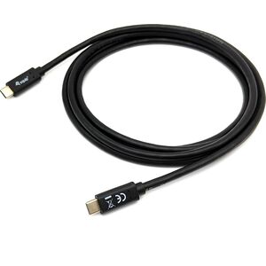 Kabel USB Equip USB-C - USB-C 1 m Czarny (128346) 10035005 4015867226568